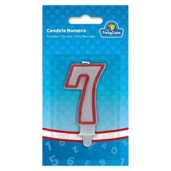 TOYS "R" US Artículos De Fiesta Y Regalos*Vela borde rojo 7