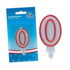 TOYS "R" US Artículos De Fiesta Y Regalos*Vela con Borde Rojo 0