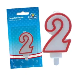 TOYS "R" US Artículos De Fiesta Y Regalos*Vela con Borde Rojo 2