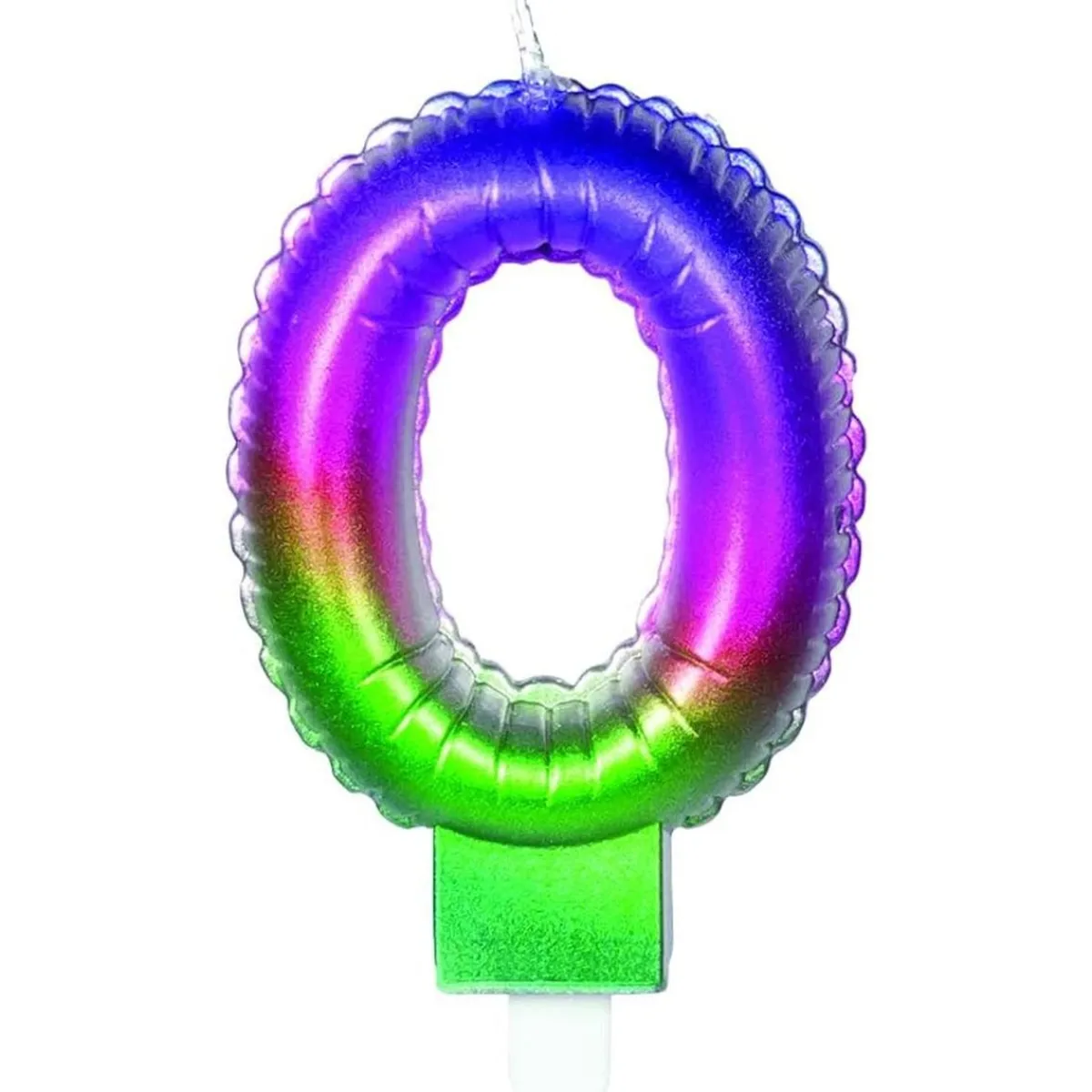 TOYS "R" US Artículos De Fiesta Y Regalos*Vela multicolor número 0