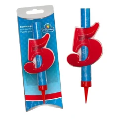 TOYS "R" US Artículos De Fiesta Y Regalos*Vela pirotécnica con número 5