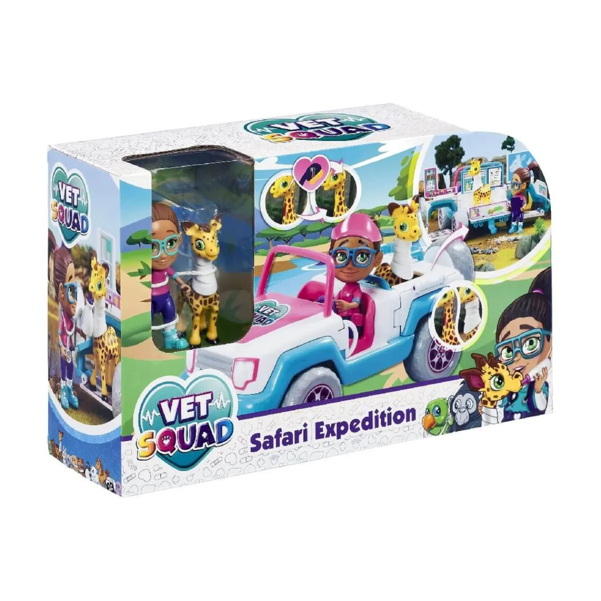 GOLIATH BV. Coleccionables Y Mini Mundos*Vet Squad - Yara 4x4 Expedición Safari