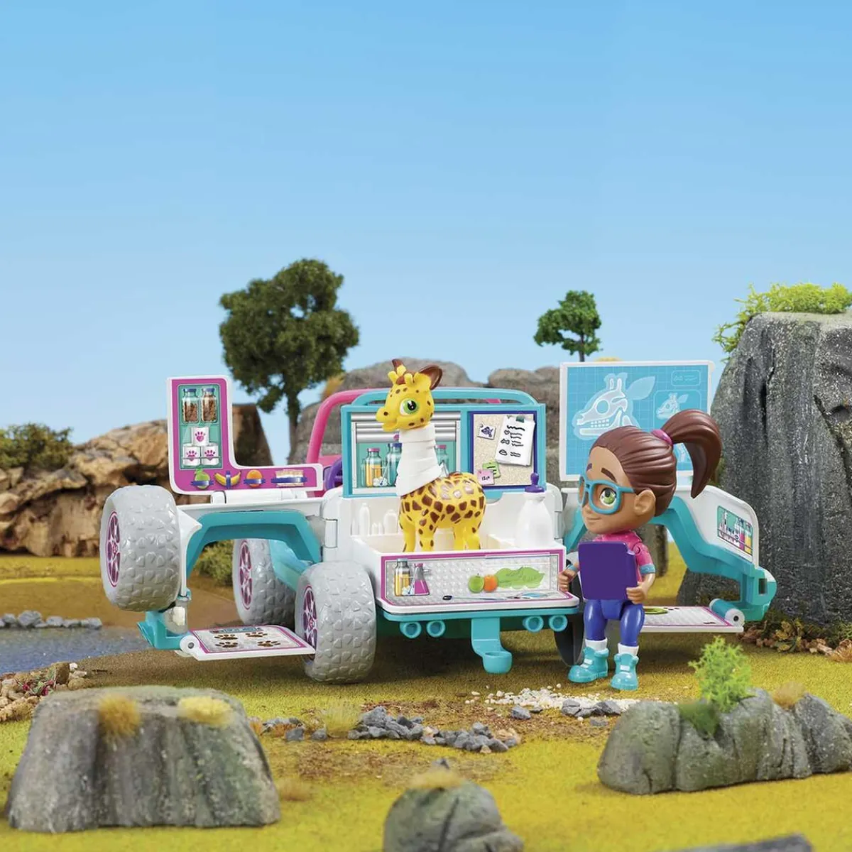 GOLIATH BV. Coleccionables Y Mini Mundos*Vet Squad - Yara 4x4 Expedición Safari
