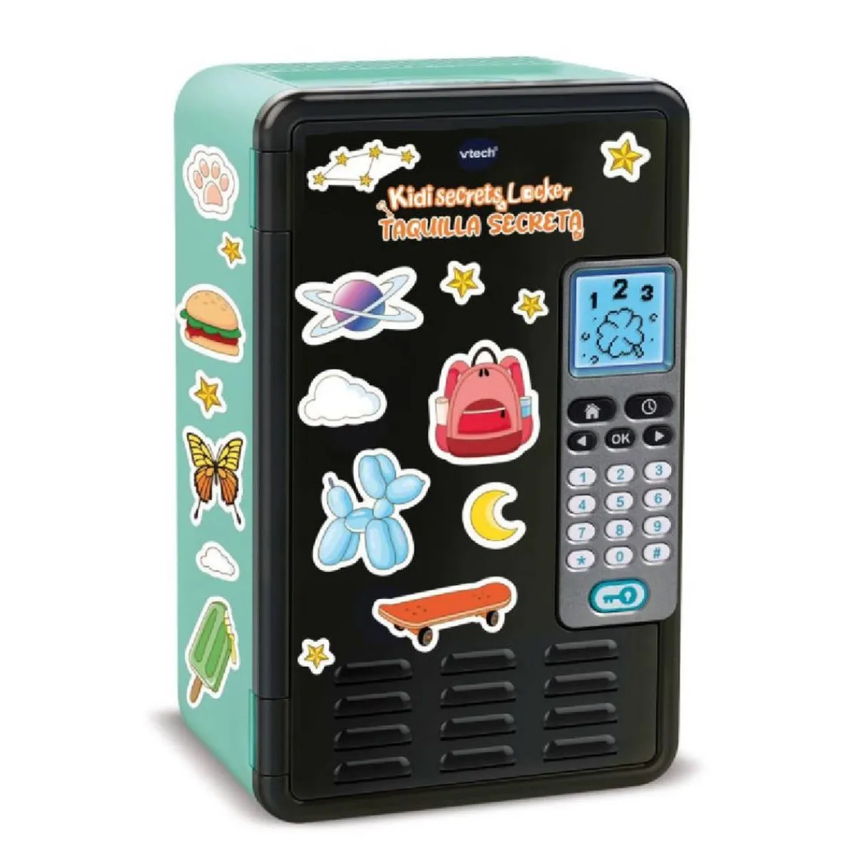 VTECH Juguetes Educativos Y Libros*- KidiSecrets - Taquilla Secreta Negra