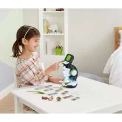 VTECH Steam*- Microscopio Interactivo con Imágenes ㅤ