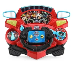 VTECH Coleccionables Y Mini Mundos*- Patrulla Canina - Volante y manillar 2 en 1 para misiones de aventura ㅤ