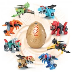 VTECH Coleccionables Y Mini Mundos*- Sorpresa de Switch&Go Dinos transformable en Dino-Car (Varios modelos) ㅤ