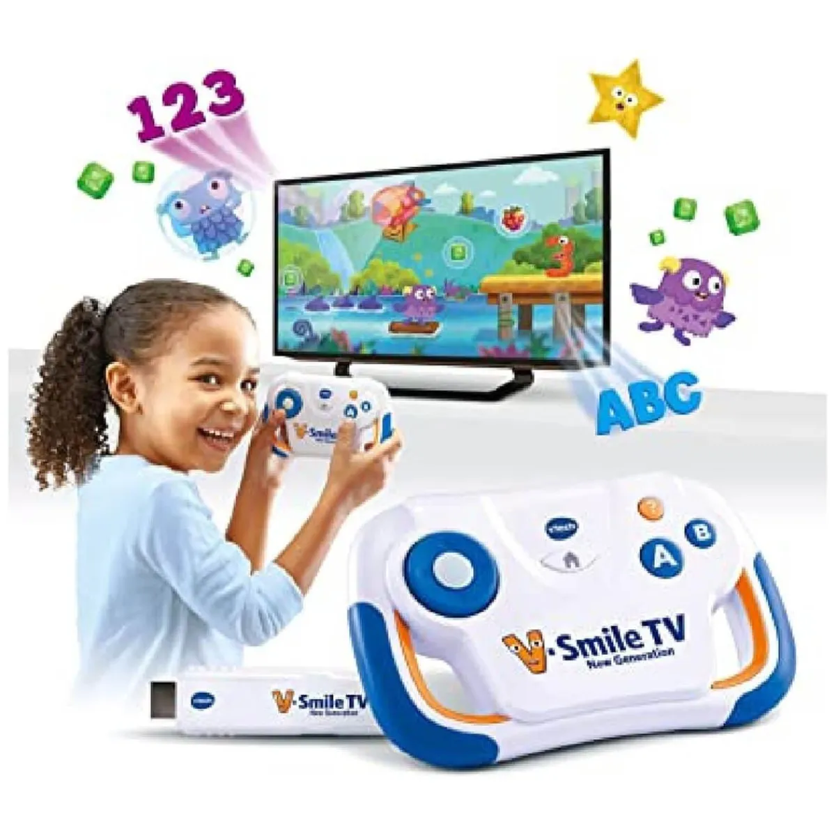 VTECH Juguetes Educativos Y Libros*- Videoconsola V.Smile TV