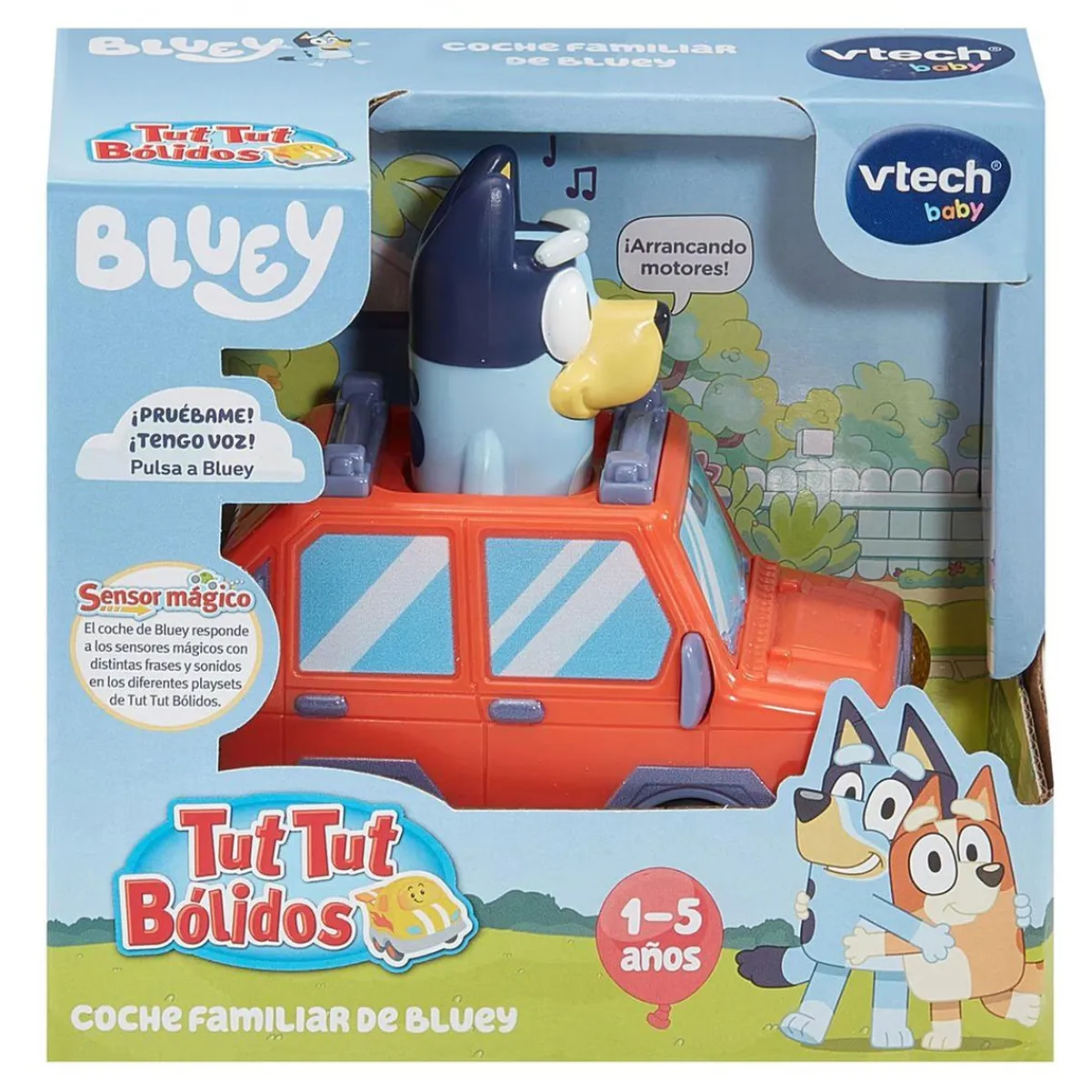 VTECH Coleccionables Y Mini Mundos*Baby - Tut Tut Bólidos de Bluey (Varios Modelos)