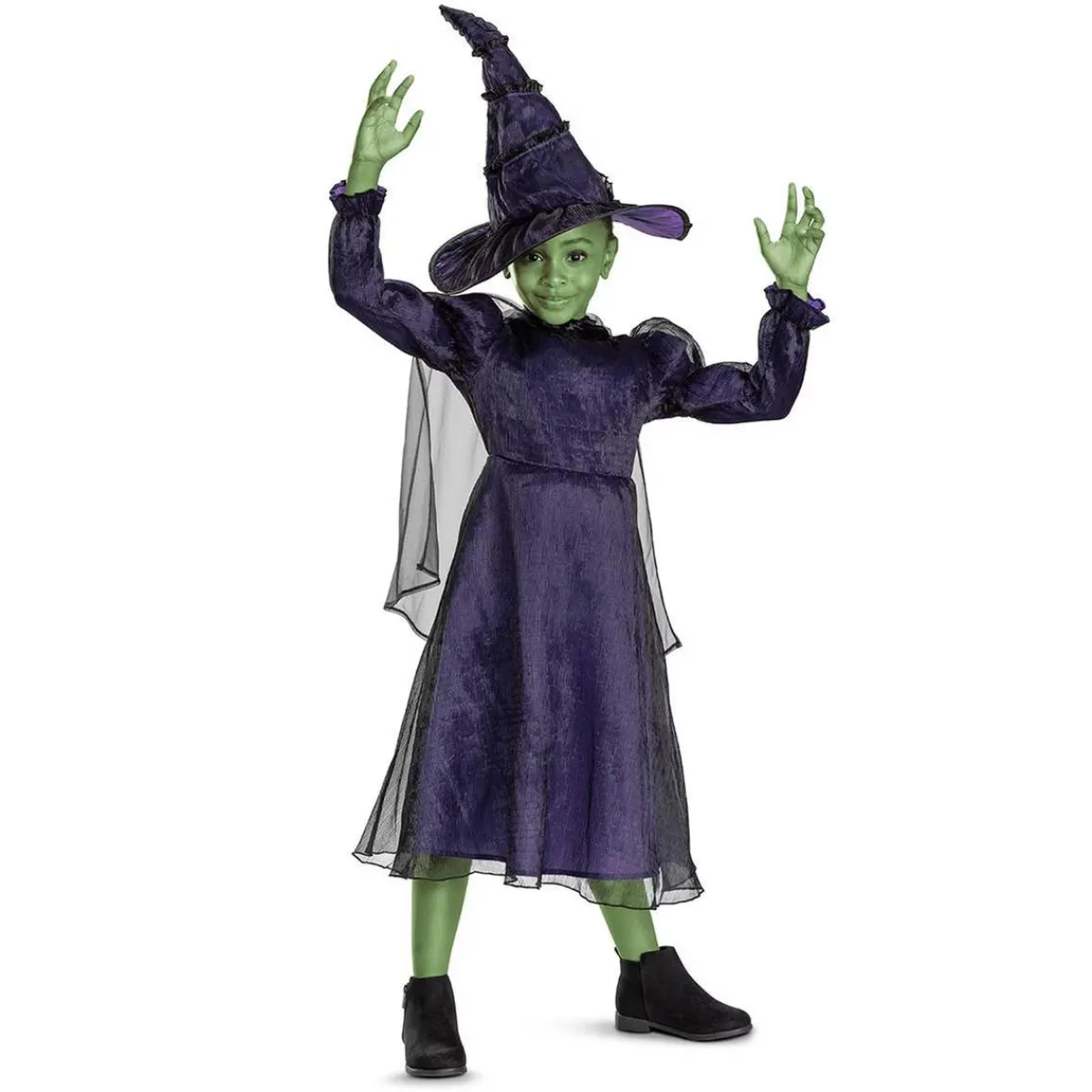 UNIVERSAL MUSIC PORTUGAL S.A. Disfraces|Halloween*Wicked - Disfraz infantil Elphaba 7-8 años