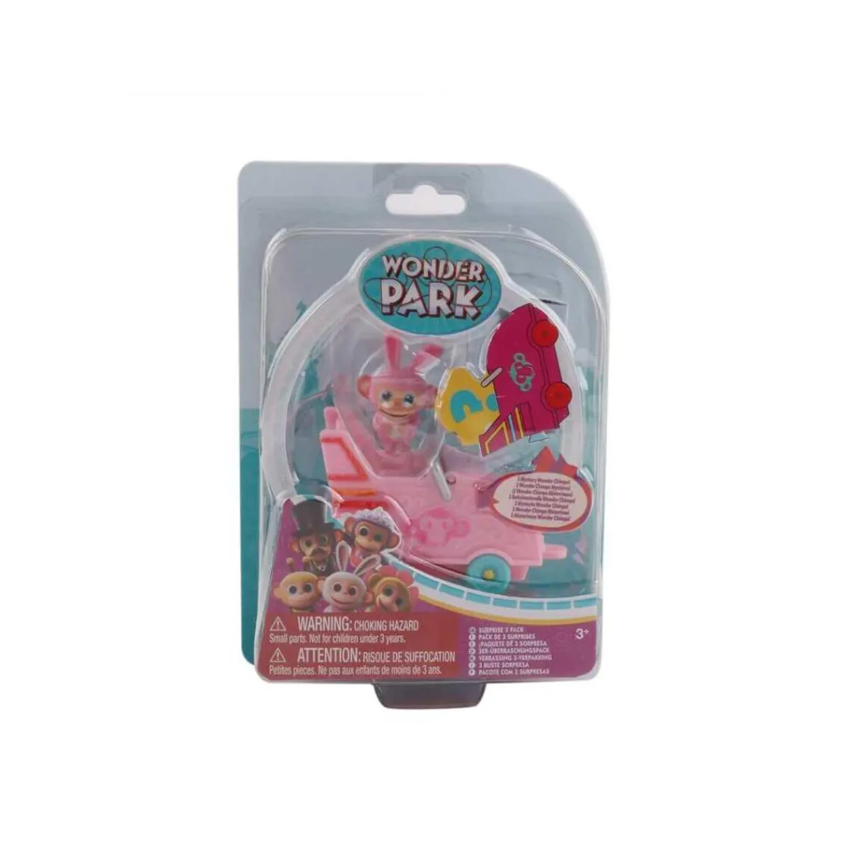 GAZILLION Coleccionables Y Mini Mundos*Wonder Park - Chimp coche montaña rusa sorpresa (varios modelos)