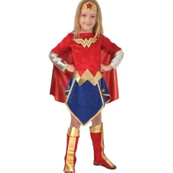 DC COMICS Disfraces|Halloween*Wonder Woman - Disfraz infantil 10-12 años