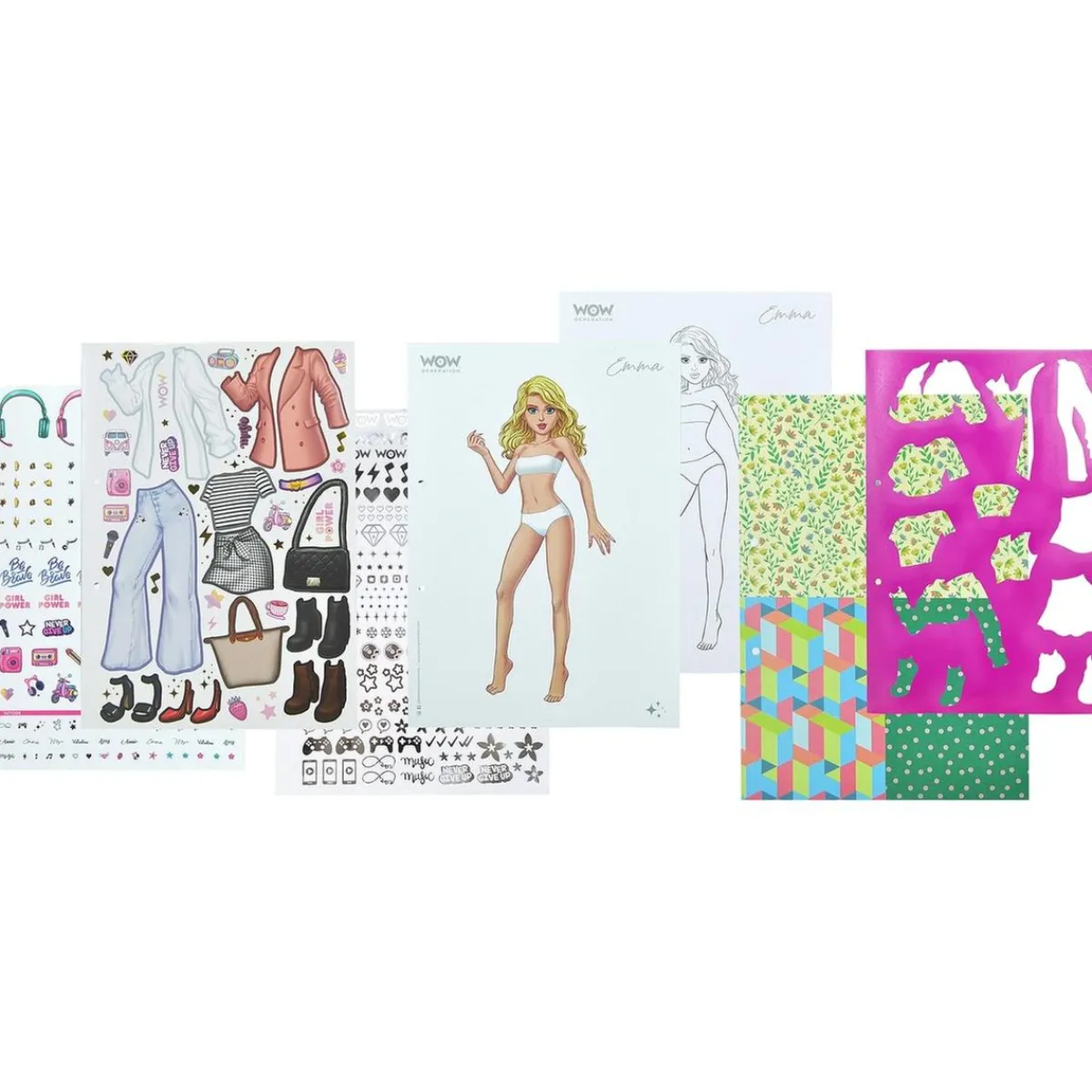 KIDS EUROSWAN S.L. Estilo De Vida*Wow Generation - Fashion Book - Diseña tu estilo