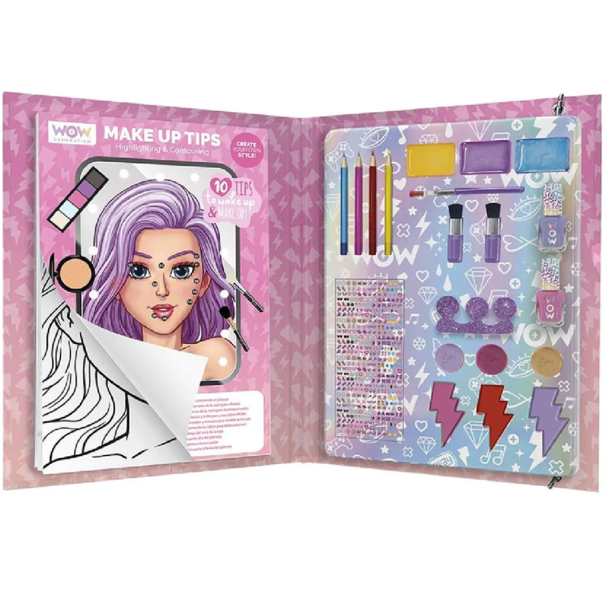 KIDS EUROSWAN S.L. Estilo De Vida|Halloween*Wow Generation - Master Book de Maquillaje