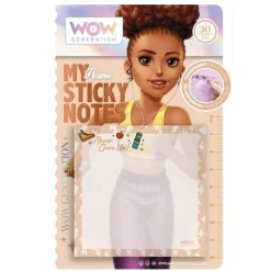 KIDS EUROSWAN S.L. Estilo De Vida*Wow Generation - Set 24 notas adhesivas transparentes (Varios Modelos)