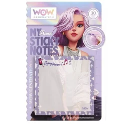KIDS EUROSWAN S.L. Estilo De Vida*Wow Generation - Set 24 notas adhesivas transparentes (Varios Modelos)