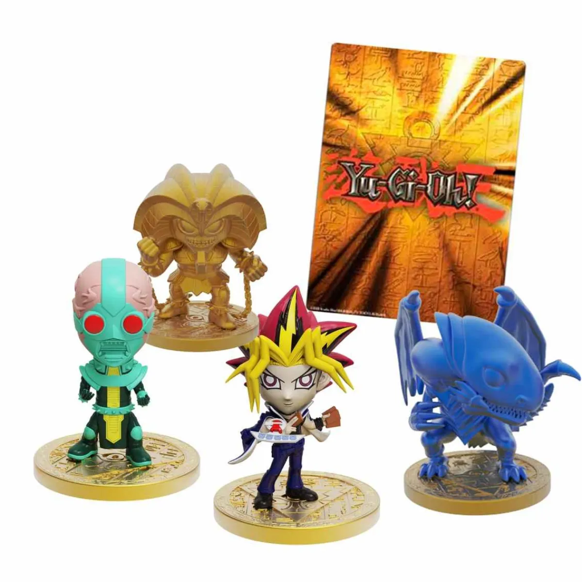 BIZAK Figuras De Acción*Yu-Gi-Oh! - Pack 4 figuras surtido 1