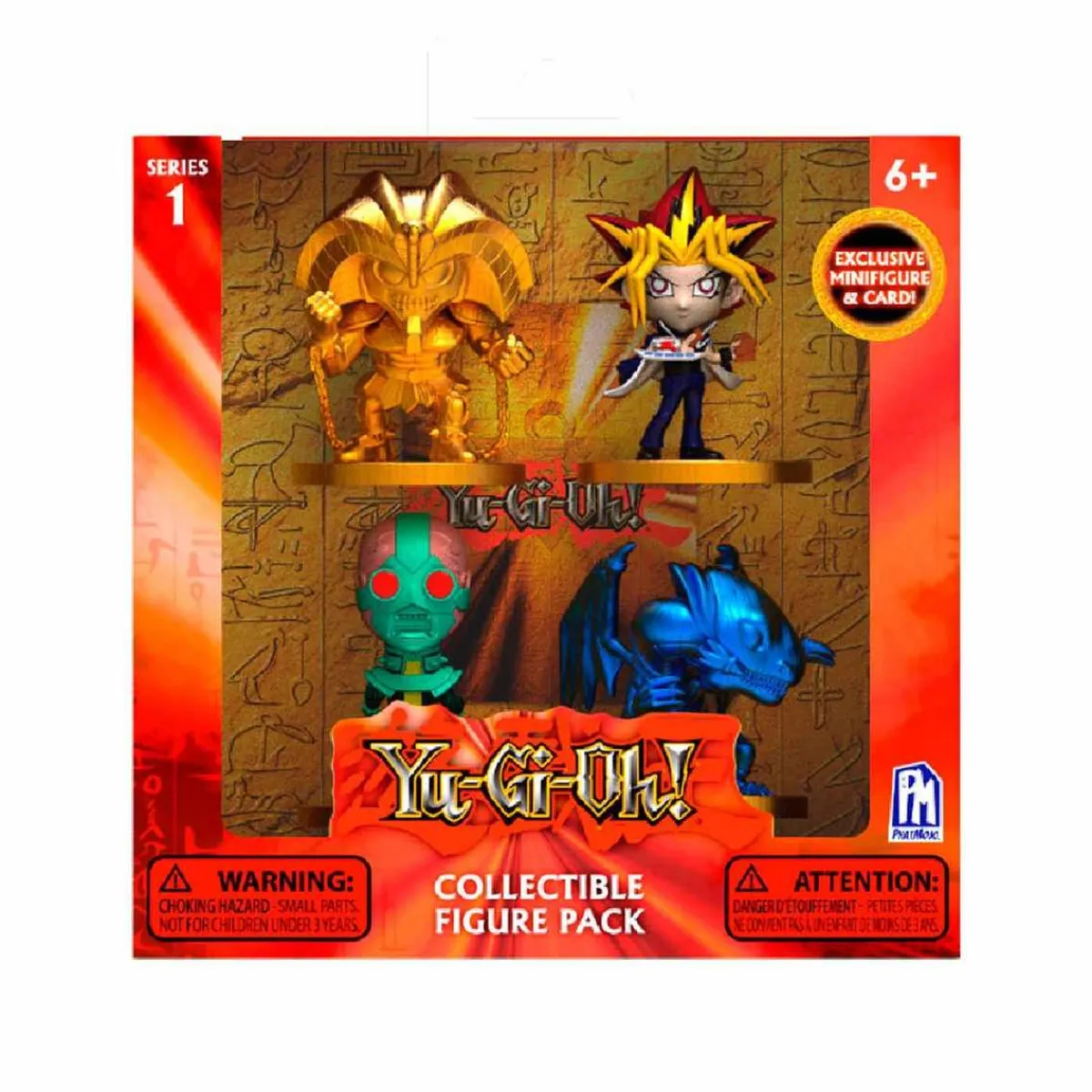 BIZAK Figuras De Acción*Yu-Gi-Oh! - Pack 4 figuras surtido 1