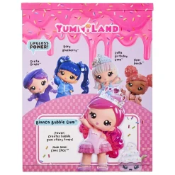 MGA LITTLE TIKES Coleccionables Y Mini Mundos*Yummiland - Muñeca Bianca Bubble Gum con lipgloss