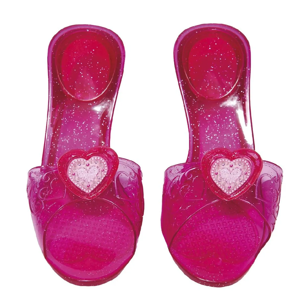 RUBIE'S Disfraces|Halloween*Zapatos princesa corazón rosa 4-6 años