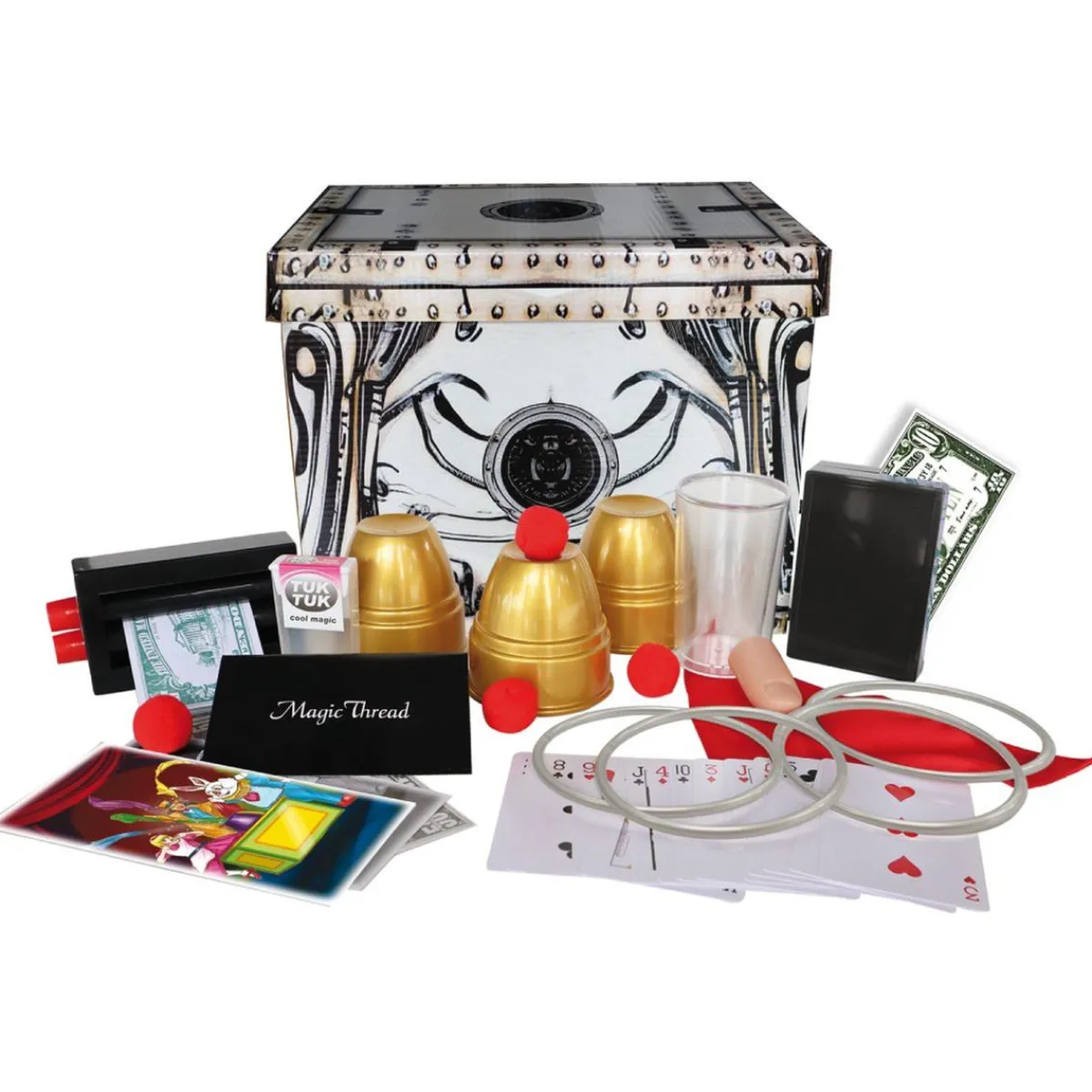 ZIG ZAG Juegos Y Puzzles*- Caja con 50 trucos de magia