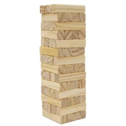 ZIG ZAG Juegos Y Puzzles*- Torre apilable de madera