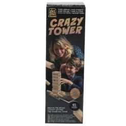 ZIG ZAG Juegos Y Puzzles*- Torre apilable de madera