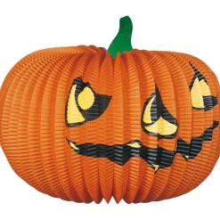 TOYS "R" US Disfraces|Halloween*Zucca sonriente grande de papel, diámetro 40 cm